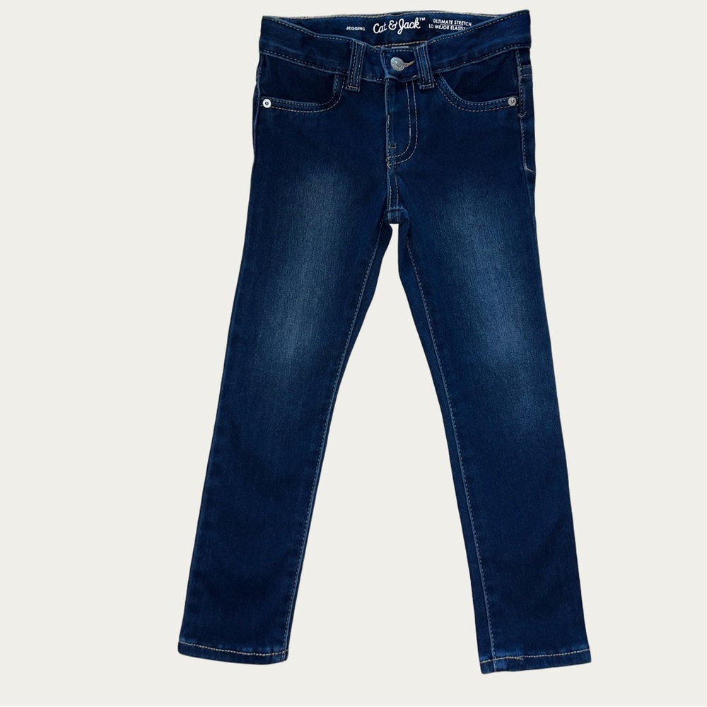 Cat & Jack Dark Blue‎ Ultimate Stretch Jeggings 4T